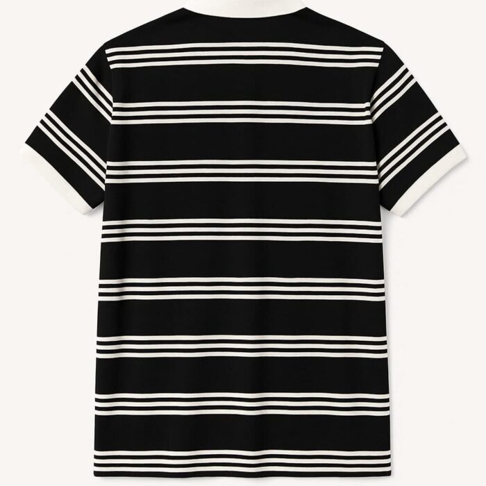 Classic Stripped polo T-Shirt - Image 4