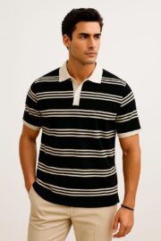 Classic Stripped polo T-Shirt