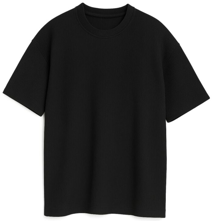 Waffle Knit Round Neck - Image 1