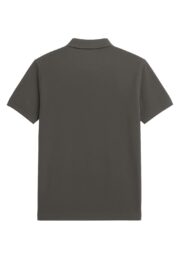 Plain Grey Polo T-Shirt - Image 2