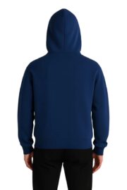 Blue Essential Hoodie - Image 3
